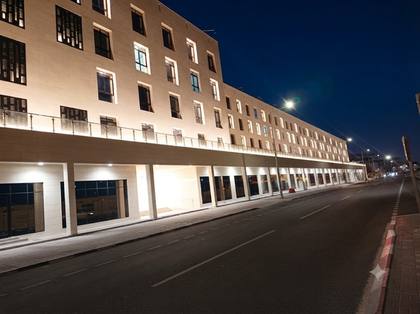 Al Sudan project at night