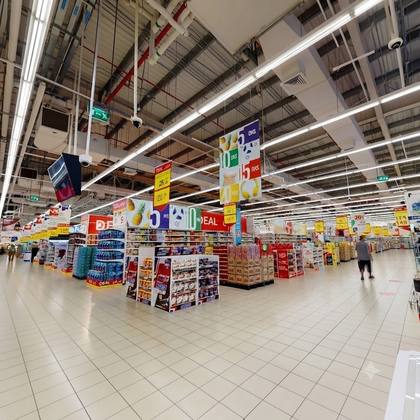 Carrefour store interior