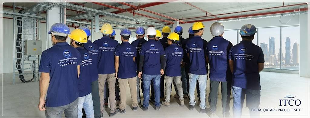 The ITCO team at a Doha project site