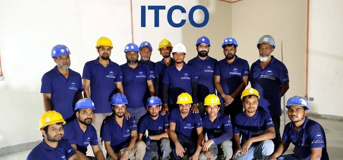 The ITCO team at a Doha project site